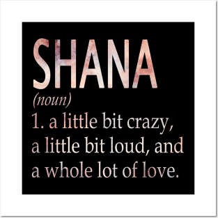 Shana Girl Name Definition Posters and Art